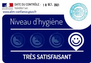 Avis très satisfaisant sur le niveau d'hygiène